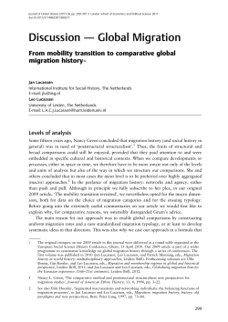 Discussion &mdash; Global Migration - International Institute of Social History