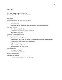 Political Science - Carleton University