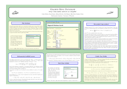 This poster - University of Warwick