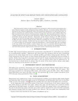 Paper - AMOS Conference