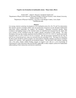 Negative ion formation in lanthanide atoms
