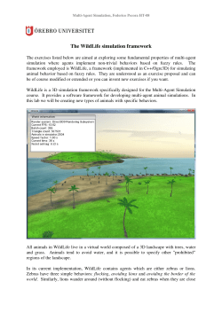 The WildLife simulation framework