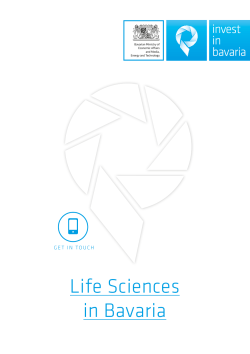 Life Sciences in Bavaria