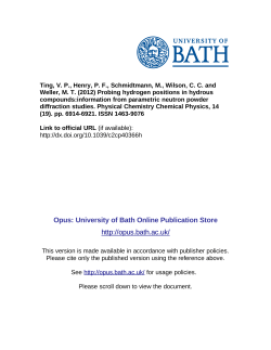 - University of Bath Opus