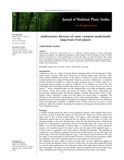 - Journal of Medicinal Plants Studies