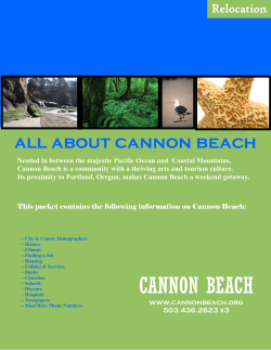About Cannon Beach - Cannon Beach Chamber Of Commerce