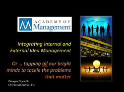 Presentation Dwayne Spradlin