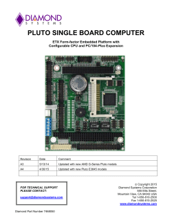 pluto single board computer
