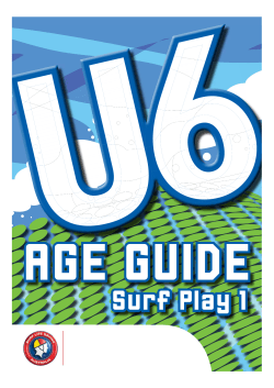 U6 Age guide &ndash; Surf play 1