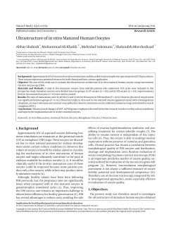 Full Text  - Iranian Red Crescent Medical Journal