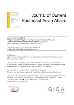 Unity-in-Diversity? Regional Identity