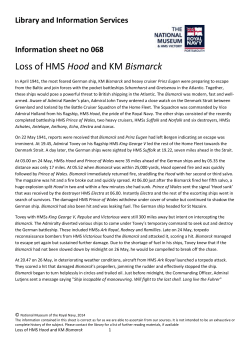 HMS Hood - NMRN Portsmouth