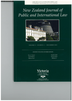 pdf The Demise of Ultra Vires in New Zealand