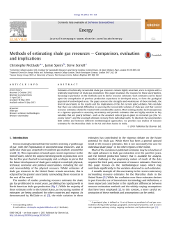 Methods of estimating shale gas resources