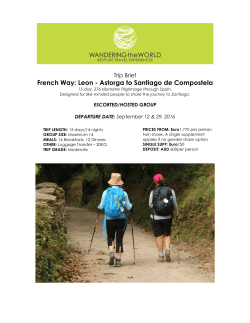 French Way: Leon - Astorga to Santiago de
