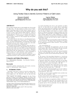 Why do you ask this?