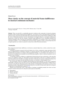 More clarity on the concept of material frame-indifference in