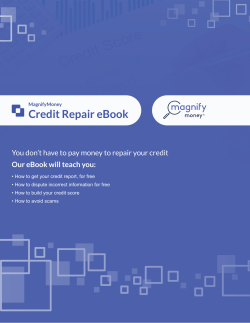 Credit Repair eBook
