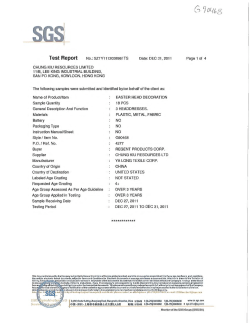 Test Report Unle ~!WI o &bull;&bull;&bull;t tho 1