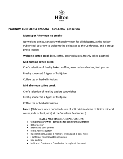 Conferences Packages