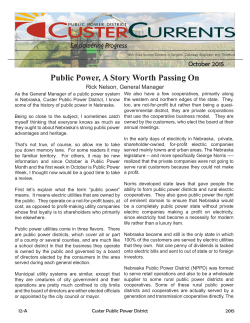 Public Power, A Story Worth Passing On