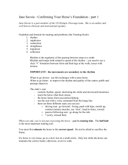 Jane Savoie - Confirming Your Horse`s Foundation