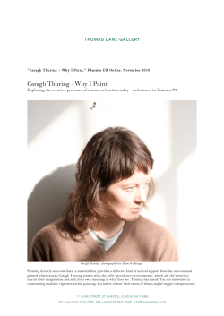 Caragh Thuring - Why I Paint