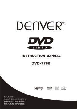 DENVER DVD-7768 manual 英文.cdr