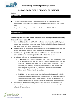 part 3: going back in order to go forward