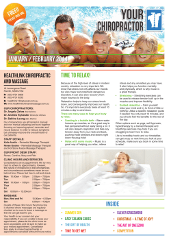 January/February 2014 Newsletter