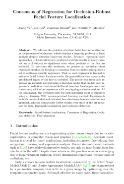Consensus of Regression for Occlusion-Robust Facial