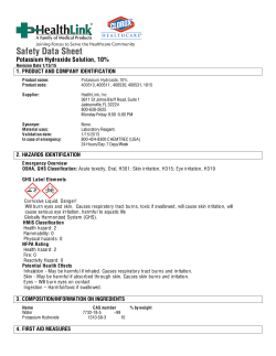 Safety Data Sheet