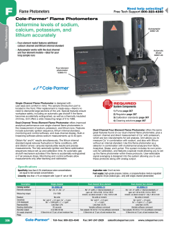 Determine levels of sodium, calcium, potassium, and lithium accurately
