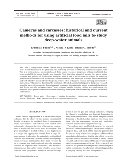 Cameras and carcasses: historical and current methods for using