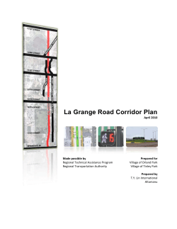 La Grange Road Corridor Plan