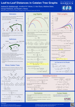 Leg Depths Path Lengths