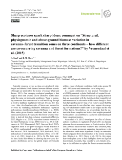 Sharp ecotones spark sharp ideas: comment on