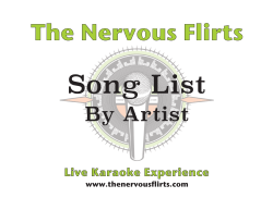 Live Karaoke by Artist