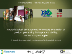 slides - Agrocampus Ouest