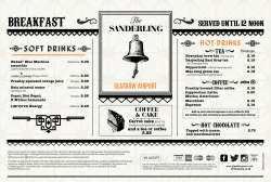 breakfast - Glasgow Airport