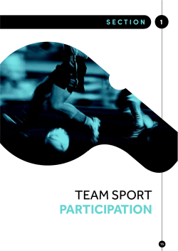 Sport Participation Rates