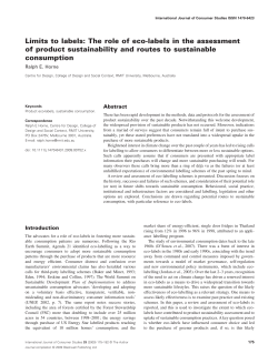 Limits to labels - 19-659-Fall-2011