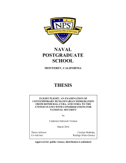 Flight Plight: An Examination of Contemporary Humanitarian