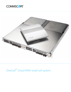 Brochure: OneCell System