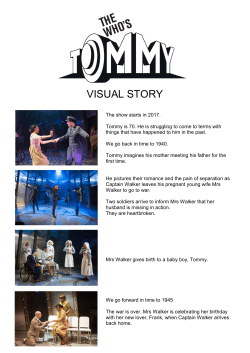 Please click here to a free copy of the Tommy visual story.
