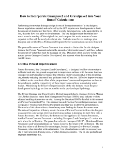 Effective Imperviousness