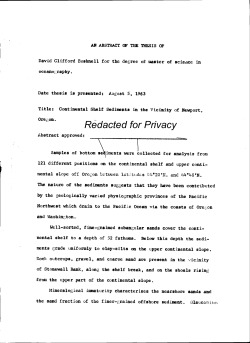 Redacted for Privacy - Oregon State University