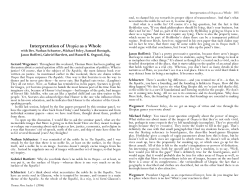 Interpretation of Utopia as a Whole