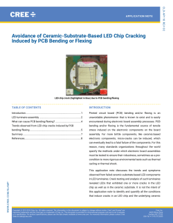 Avoidance of Ceramic-Substrate-Baed LED Chip