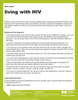 living with HIV
